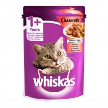 Whiskas &pi;&lambda;ή&rho;&eta;&sigmaf; &tau;&rho;&omicron;&phi;ή &gamma;&iota;&alpha; 1+ &epsilon;&nu;ή&lambda;&iota;&kappa;&epsilon;&sigmaf; &gamma;ά&tau;&epsilon;&sigmaf; &sigma;&epsilon; &zeta;&epsilon;&lambda;έ &mu;&epsilon; &mu;&omicron;&sigma;&chi;ά&rho;&iota; 85gr