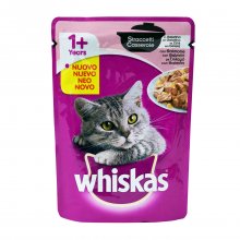 Whiskas &pi;&lambda;ή&rho;&eta;&sigmaf; &tau;&rho;&omicron;&phi;ή &gamma;&iota;&alpha; 1+ &epsilon;&nu;ή&lambda;&iota;&kappa;&epsilon;&sigmaf; &gamma;ά&tau;&epsilon;&sigmaf; &sigma;&epsilon; &zeta;&epsilon;&lambda;έ &mu;&epsilon; &sigma;&omicron;&lambda;&omicron;&mu;ό 85gr