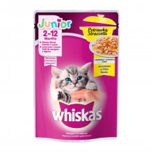 Whiskas Junior 2-12 months &pi;&lambda;ή&rho;&eta;&sigmaf; &upsilon;&gamma;&rho;ή &tau;&rho;&omicron;&phi;ή &gamma;&iota;&alpha; &gamma;&alpha;&tau;ά&kappa;&iota;&alpha; &sigma;&epsilon; &zeta;&epsilon;&lambda;έ &mu;&epsilon; &kappa;&omicron;&tau;ό&pi;&omicron;&upsilon;&lambda;&omicron; 85gr